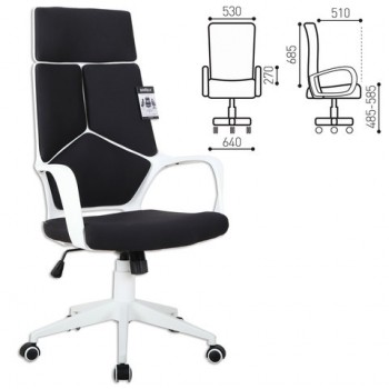 Кресло офисное BRABIX Prime EX-515 (черная ткань) в Раисино - raisino.mebel54.com | фото