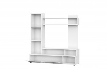 Мебель для гостиной "МГС 9" Белый / Цемент светлый в Раисино - raisino.mebel54.com | фото
