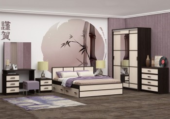 Модульная спальня Сакура в Раисино - raisino.mebel54.com | фото