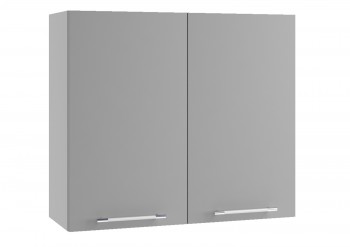 Норд ШВ 800 Шкаф верхний (Софт смок/корпус Белый) в Раисино - raisino.mebel54.com | фото