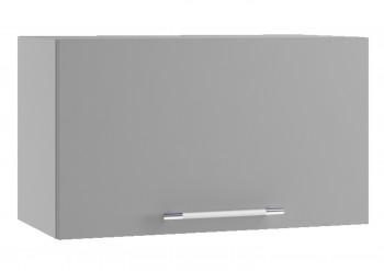 Ройс ПГ 600 Шкаф верхний горизонтальный (Графит софт/корпус Серый) в Раисино - raisino.mebel54.com | фото