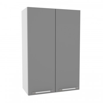Ройс ВП 600 Шкаф верхний высокий (Графит софт/корпус Серый) в Раисино - raisino.mebel54.com | фото