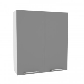 Ройс ВП 800 Шкаф верхний высокий (Графит софт/корпус Серый) в Раисино - raisino.mebel54.com | фото